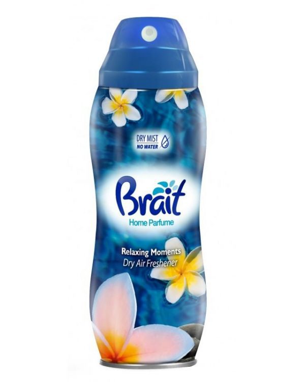 Osvěžovač vzduchu "suchý" Brait 300ml Relaxing Moments-relaxační chvíle Brait Home parfume Relaxing moments osvěžovač vzduchu  - neobsahuje vodu