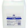 Destilovaná voda 5lt Destilovaná voda pro technické účely s nízkou vodivostí - k ředění kapalin v domácnostech i pro průmyslové použití.  Použití:  o  domácí i průmyslové zvlhčovače vzduchu o   do žehliček