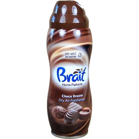 Osvěžovač vzduchu "suchý" Brait 300ml Choco dream-čokoládový sen Brait Home parfume Choco dream osvěžovač vzduchu  - neobsahuje vodu