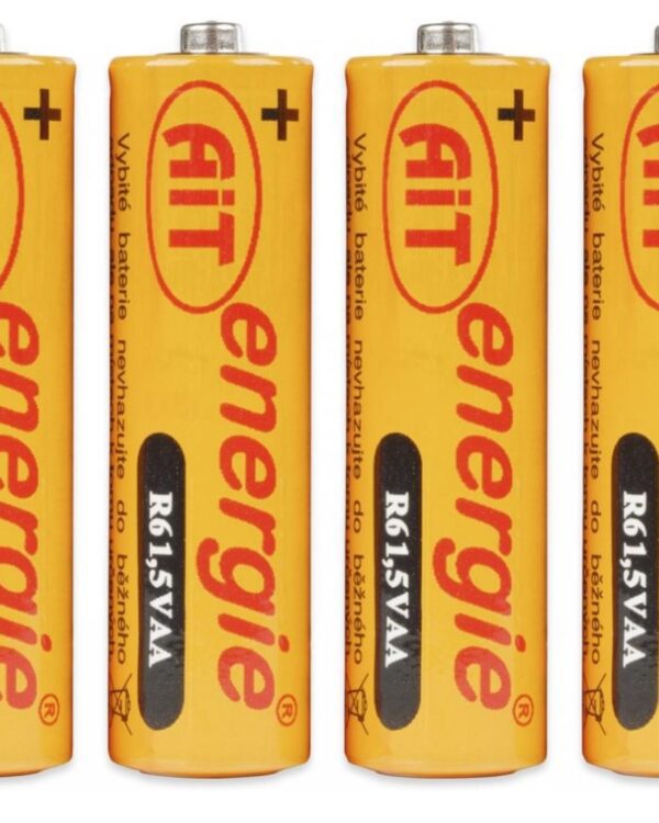 Baterie tužkové AIT Silver AA/4ks Tužková baterie AA/4ks                                                                                                