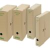 Box archivní plný 33x26x11 EMBA přírodní Papírová krabice z hladké ruční lepenky 1000 g / m2