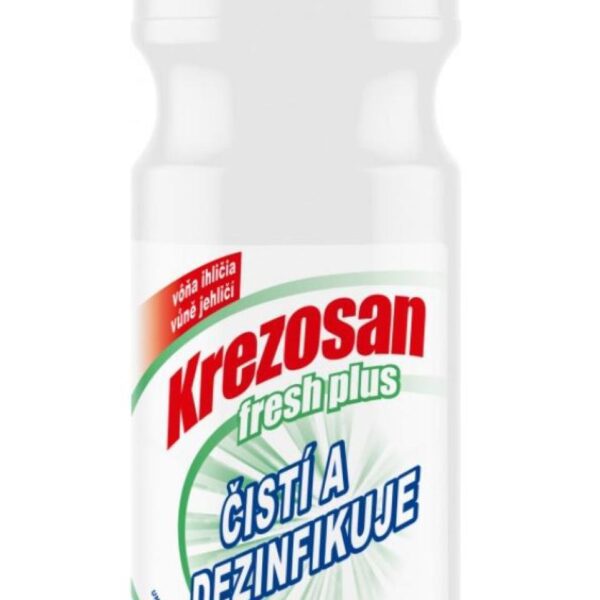 Krezosan Fresh 950ml Krezosan fresh 950ml desinfekční čistič. Tekutý čistící a dezinfekční prostředek na podlahy