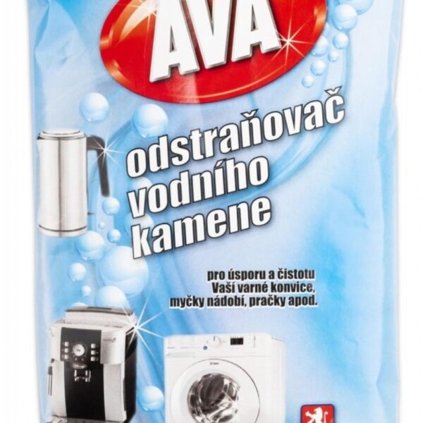 AVA odstraňovač vodního kamene 250gr Šetrně odstraňuje rozpouštěním bez narušení povrchů vodní kámen z varných nádob