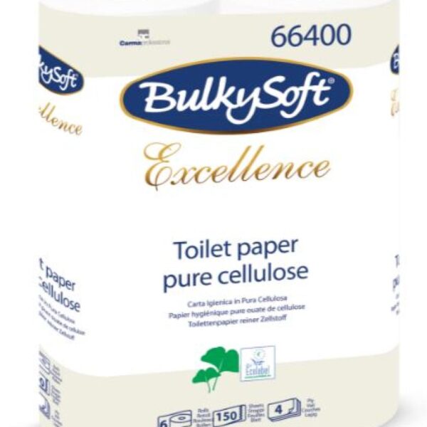 Toaletní papír 200 4vrs. Bulky Soft Jemný 4-vrstvý toaletní papír BULKYSOFT