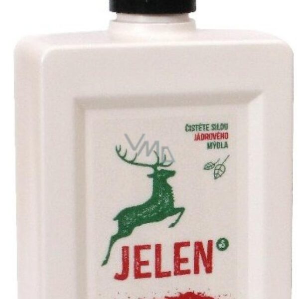 Jelen spray odstraňovač skvrn 500ml Tekutý čisticí prostředek JELEN pomůže odstranit i ty nejodolnější skvrny. Jelení silou zbaví vaše prádlo fleků a nečistot (káva