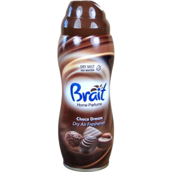 Osvěžovač vzduchu "suchý" Brait 300ml Choco dream-čokoládový sen Osvěžovač vzduchu "suchý" Brait 300ml Choco dream-čokoládový sen Brait Home parfume Choco dream osvěžovač vzduchu - neobsahuje vodu