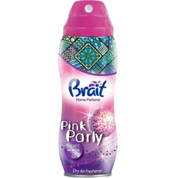 Osvěžovač vzduchu "suchý" Brait 300ml Pink party-růžová párty Brait Home parfume Pink party osvěžovač vzduchu - neobsahuje vodu