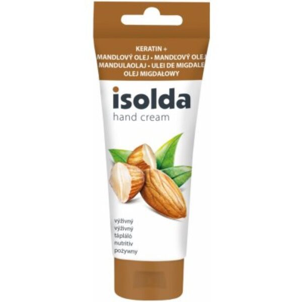 Krém ochranný na ruce ISOLDA keratin s mandlovým olejem 100ml SOLDA KERATIN je luxusní výživný krém