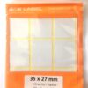 Etikety samolep. 35x27/90 etiket Samolepící etikety bílé barvy vhodné na popisování