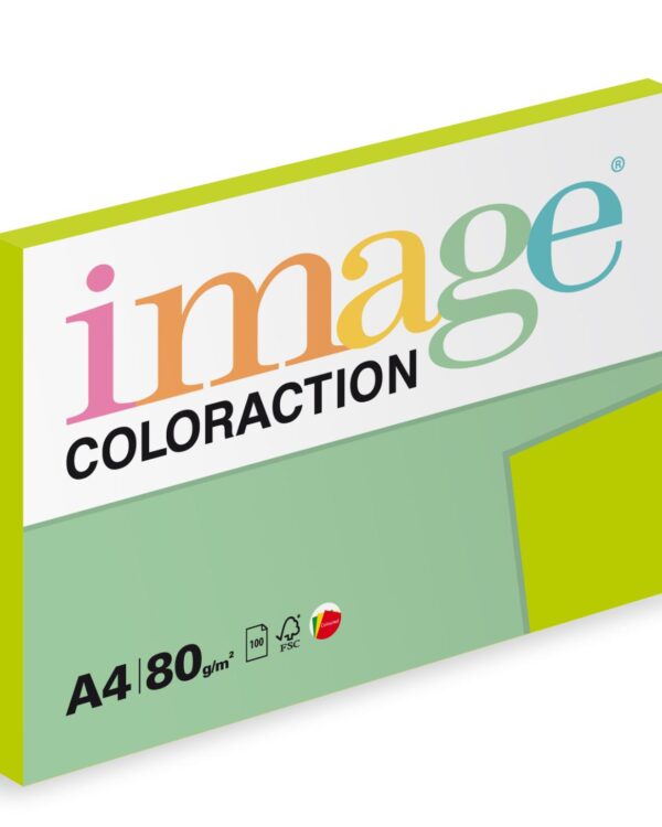 Papír barevný Color A4/80gr Java středně zelený MA42 Kvalitní multifunkční barevný kopírovací papír vyznačující se výbornou potiskovatelností a perfektním rozložením barevných pigmentů.