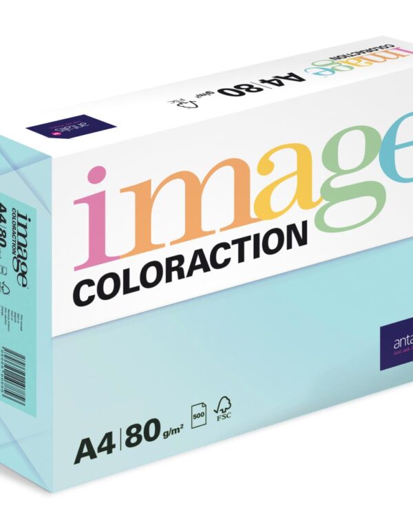 Papír barevný Color A4/80gr Lisbon sytě modrý AB48 Kvalitní multifunkční barevný kopírovací papír vyznačující se výbornou potiskovatelností a perfektním rozložením barevných pigmentů.