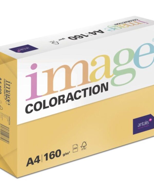 Papír barevný Color A4/160gr Venezia sytě oranžový AG10 Kvalitní multifunkční barevný kopírovací papír vyznačující se výbornou potiskovatelností a perfektním rozložením barevných pigmentů.