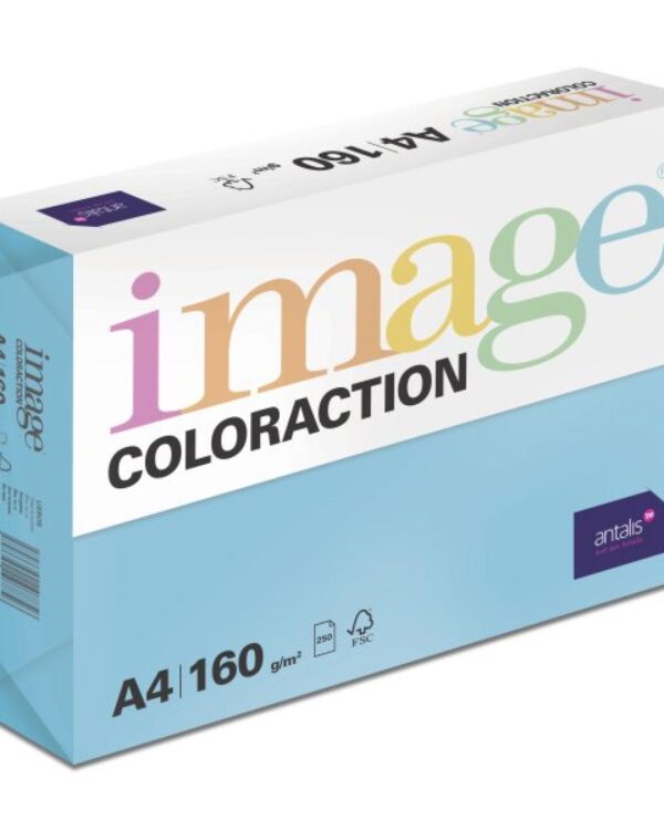 Papír barevný Color A4/160gr Lisbon sytě modrý AB48 Kvalitní multifunkční barevný kopírovací papír vyznačující se výbornou potiskovatelností a perfektním rozložením barevných pigmentů.
