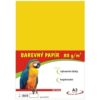Papír barevný Color A3/80 žlutý 100ks Formát A3 (420 x 297 mm). 100 listů v balení. Plošná hmotnost 80g/m2. Barva černá.