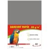 Papír barevný Color A3/80 šedý 100ks Formát A3 (420 x 297 mm). 100 listů v balení. Plošná hmotnost 80g/m2. Barva černá.