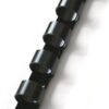 Krou. hřbet 22mm černá /50ks Plastové hřbety 22mm
