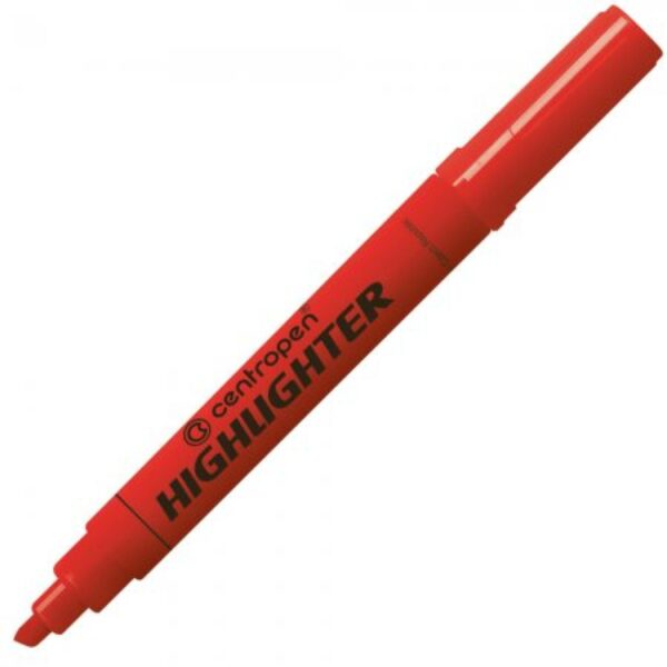 Zvýrazňovač Centropen 8552 červený Centropen 8552 Zvýrazňovač