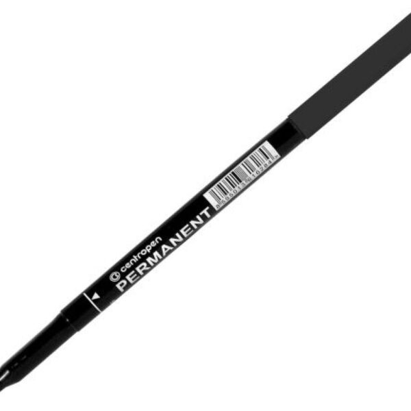 Popisovač Centropen 2536 černý Centropen 2536 Permanent píše na většinu povrchů