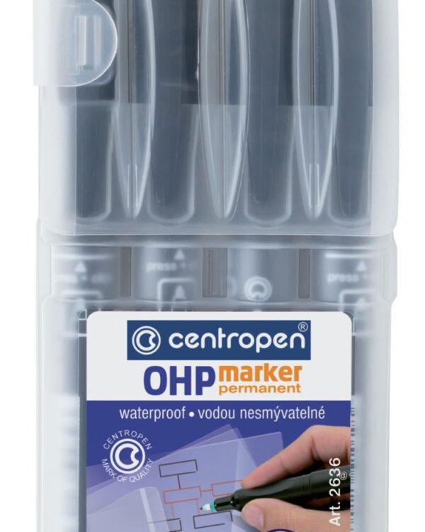 Popisovač Centropen 2636/4ks 0