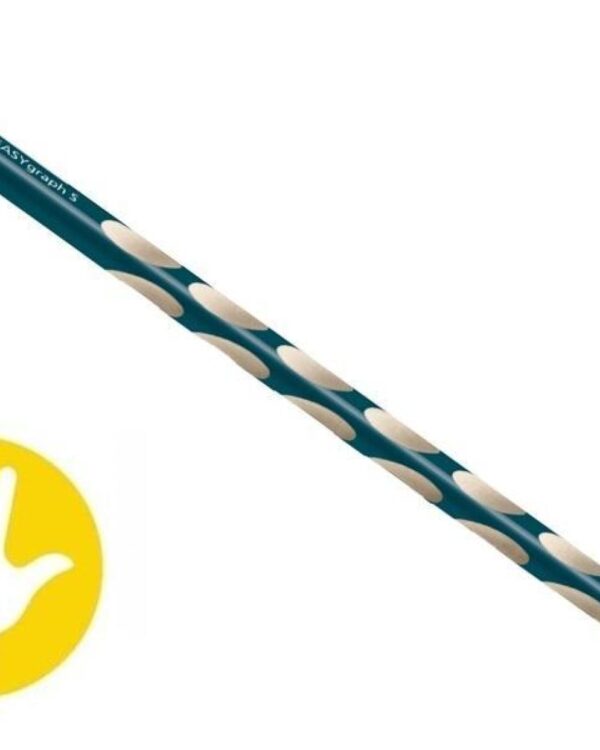 Tužka školní Stabilo EASY levá mix barev STABILO EASYgraph je první ergonomická tužka ve speciálních verzích pro leváky. Trojúhelníkový tvar a neklouzavé úchopové plošky po celé délce tužky pomáhají vašemu dítěti naučit se