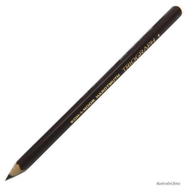 Tužka školní Koh-i-noor trojhranná 1870/1 Velmi kvalitní grafitové tužky s tuhou měkkých gradací a silném průměru v dřevěnách tužkách trojbokého tvaru. 