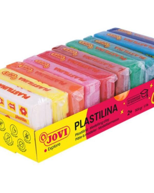 Modelína JOVI 10x50g/10 barev - 70/10S Modelovací materiál
