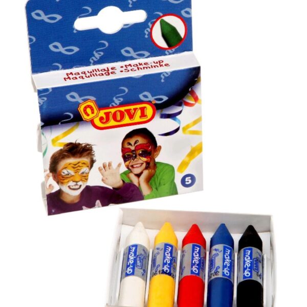 Barvy na obličej JOVI 5 barev tyčinky 5