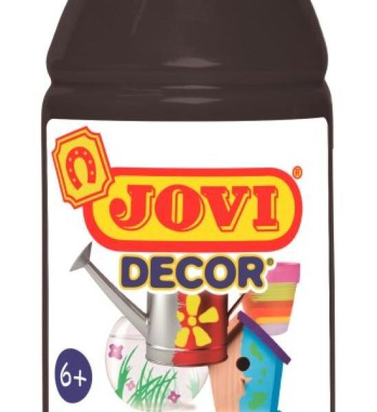 Barvy akrylové JOVI jovidecor 250ml černá - 68030 JOVI DECOR AKRYL je kvalitní akrylová barva na vodní bázy