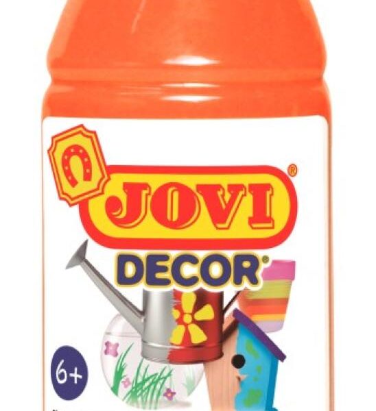 Barvy akrylové JOVI jovidecor 250ml oranžová - 68006 JOVI DECOR AKRYL je kvalitní akrylová barva na vodní bázy