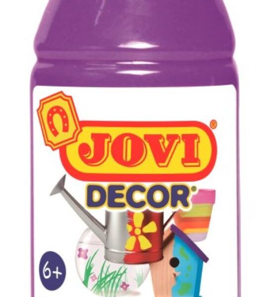 Barvy akrylové JOVI jovidecor 250ml fialová - 68023 JOVI DECOR AKRYL je kvalitní akrylová barva na vodní bázy