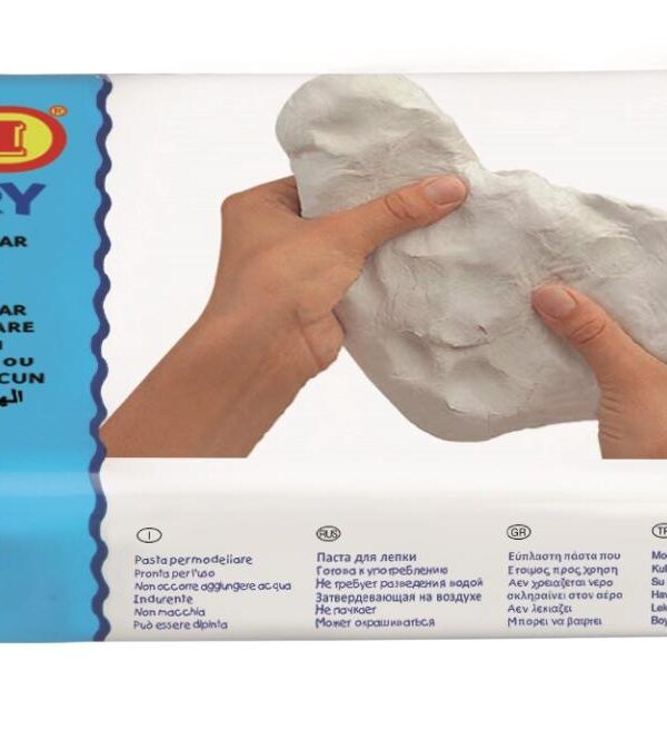 Modelovací hmota JOVI samotvrdnoucí 1kg bílá - 86 Samotvrdnoucí hmota