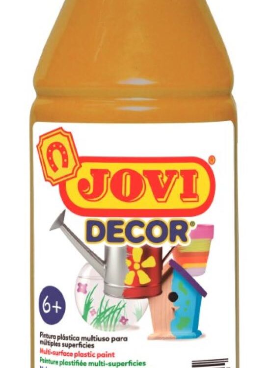 Barvy akrylové JOVI jovidecor 250ml zlatá 68038 JOVI DECOR AKRYL je kvalitní akrylová barva na vodní bázy
