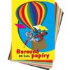 Barevné papíry nelepicí 20 listů 20 barevných listů ve složce (od každé barvy dva listy). Barva žlutá