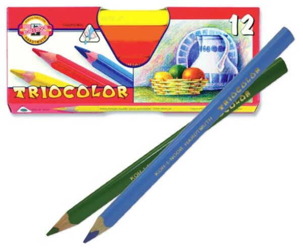Pastelky 3152 JUMBO trojhranné 12 Koh-i-noor Pastelky 3152 JUMBO trojhranné 12 Koh-i-noor Ergonomické silné pastelky 10