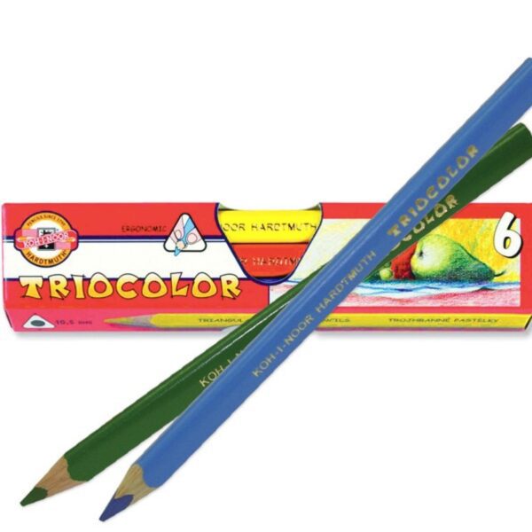 Pastelky 3151 JUMBO trojhranné 6 Koh-i-noor SILNÉ