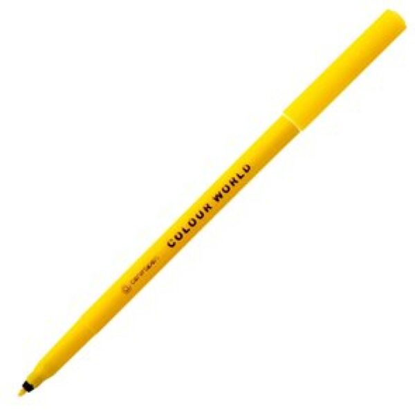 Popisovač Centropen 7550 žlutý Centropen COLOUR WORLD 7750 je barevný značkovač