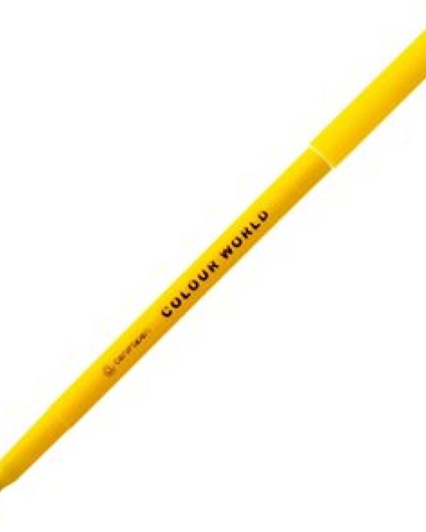 Popisovač Centropen 7550 žlutý Centropen COLOUR WORLD 7750 je barevný značkovač