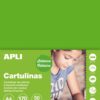 Kreslicí karton APLI  A4/170g/50lis trávově zelená Kreslicí karton barevný APLI/TRÁVOVÁ ZELENÁ