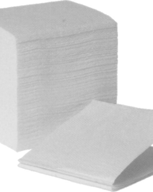 Toaletní papír skládaný PapLine bílý 2vrs. 19x11cm/250útržků Skládaný toaletní papír.