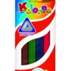 Pastelky KORES KOLORES trojhranné 6ks Pastelky s jemným a plynulým vedením.
