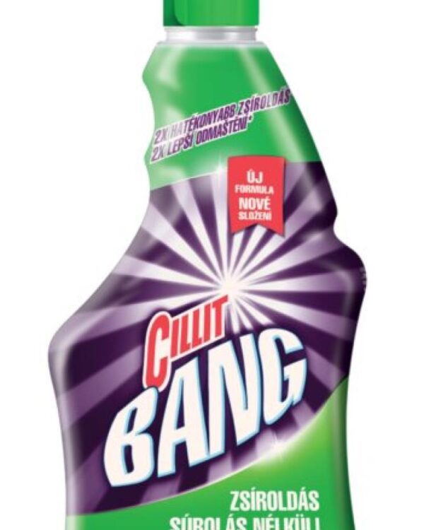 Cillit Bang dezinfekce na mastnotu spray 750ml Cillit Bang odstraňuje nejrůznější typy skvrn