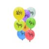 Balonky nafukovací 100ks s potiskem SAFARI Krásně barevné nafukovací balónky rozzáří každou oslavu nebo party!