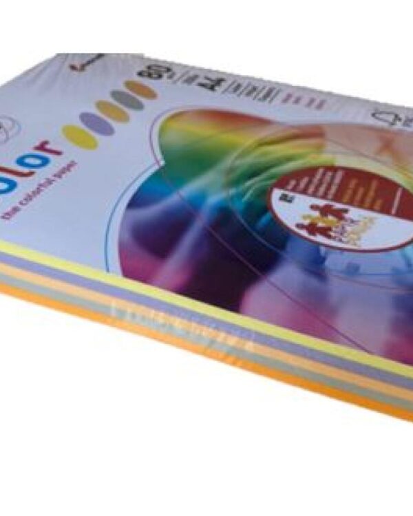 Papír barevný Color A4/80gr 250l. TOP MIX barevný Kvalitní multifunkční barevný kopírovací papír vyznačující se výbornou potiskovatelností a perfektním rozložením barevných pigmentů.