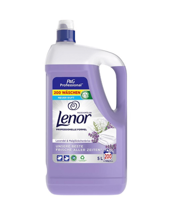 Aviváž Lenor 5l Levandule fialová Profesionální aviváž