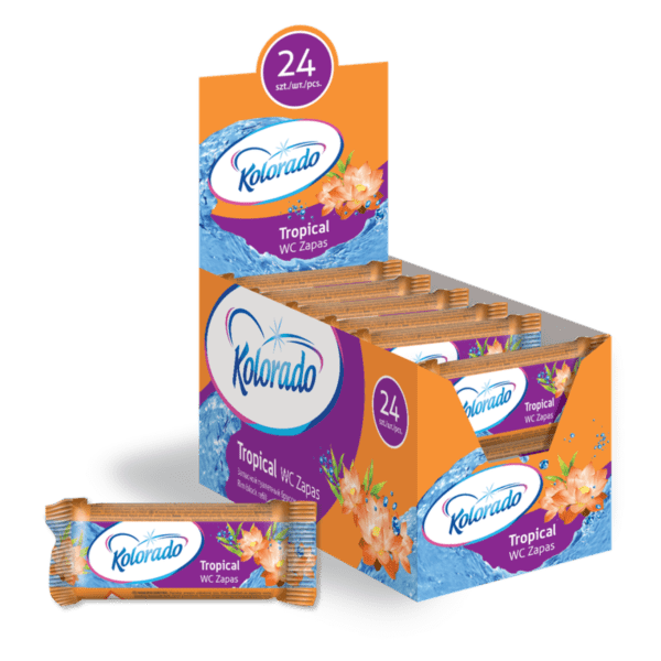 WC závěs KOLORADO fresh toilet náhradní váleček 40gr mix vůní Náhradní náplň pro Závěs na WC Kolorado FRESH. 