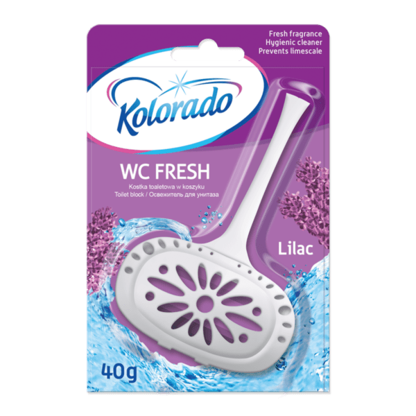 WC závěs KOLORADO fresh toilet 40gr mix vůní Závěs na WC Kolorado FRESH se svěží vůní šeříku