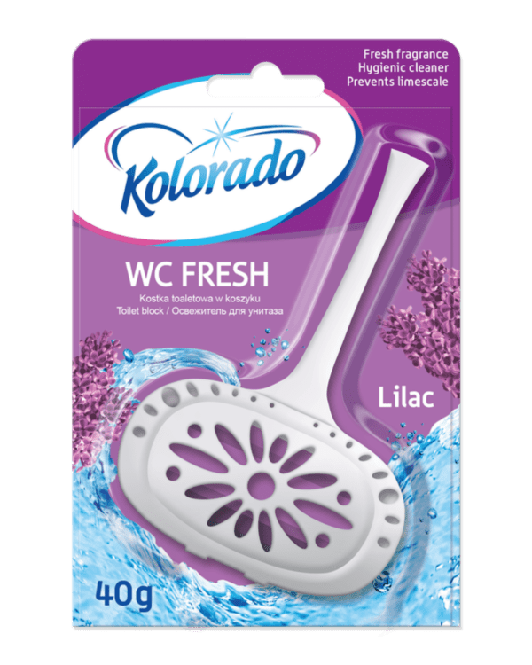 WC závěs KOLORADO fresh toilet 40gr mix vůní Závěs na WC Kolorado FRESH se svěží vůní šeříku