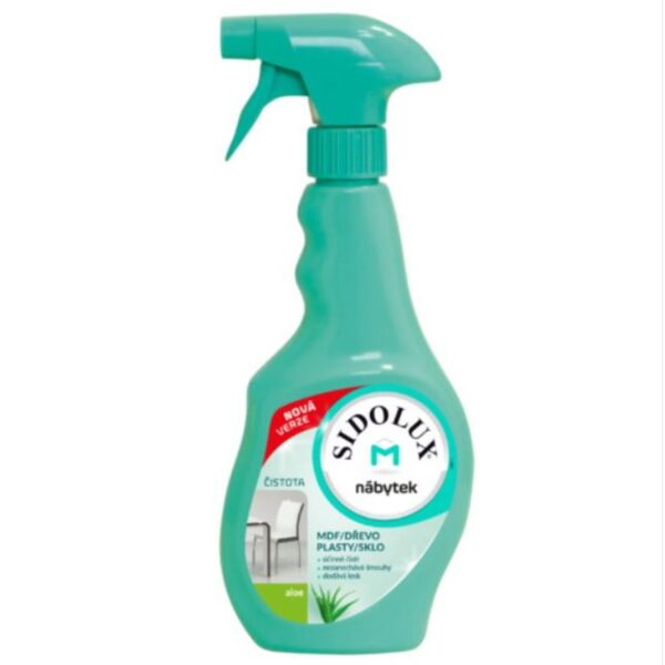 Sidolux M proti prachu rozprašovač 400ml Aloe vera Sidolux M proti prachu vytváří aktivní ochrannou vrstvu