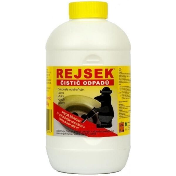 REJSEK - KRTEK čistič odpadů 600gr Rejsek na odpad je vysoce účinný prostředek pro čištění a odstranění nežádoucích tuků