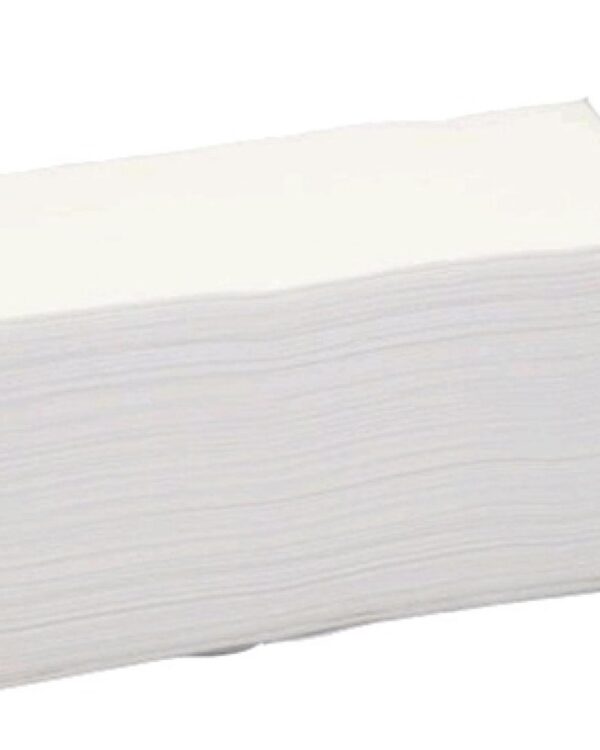 Ručník papírový Z-Z 3000 ks dvouvrstvý bílý celulóza Bílé papírové ručníky ZZ do zásobníků jsou vhodné na všechna místa kde je vyžadována kvalita a komfort. Ručníky jsou vyrobené ze 100% celulózy mají dvě vrstvy a jsou extra savé